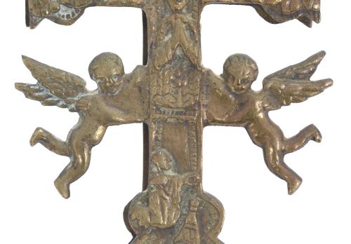 DOUBLE CROSS OF CARAVACA, LATE 18TH CENTURY-EARLY 19TH CENT