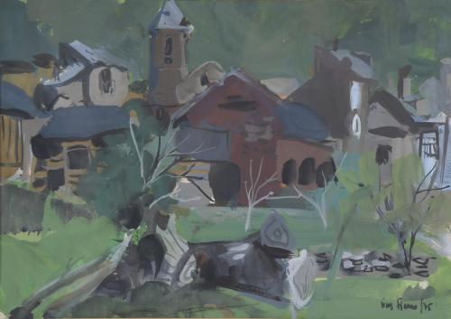 856-ANTONI VIVES FIERRO (1940). "PAISAJE RURAL", 1975.