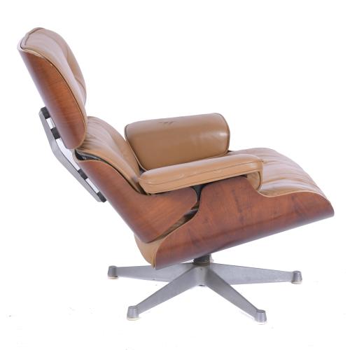 EAMES "LOUNGE CHAIR", CIRCA 1980.