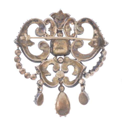 SPANISH BROOCH, 18TH CENTURY.