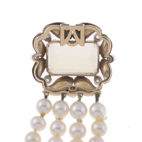 PEARLS BRACELET, 1950&#39;S.