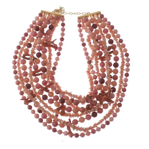 CORAL NECKLACE.