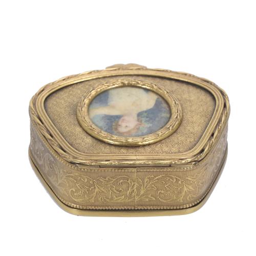 PEQUEÑA CAJA FRANCESA NAPOLEON III, CIRCA 1880