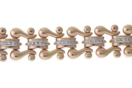 MODERNIST DIAMONDS BRACELET.