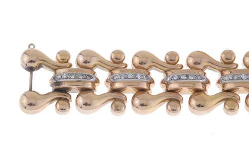 MODERNIST DIAMONDS BRACELET.