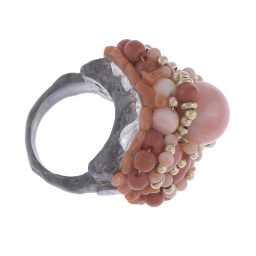 CORAL RING.