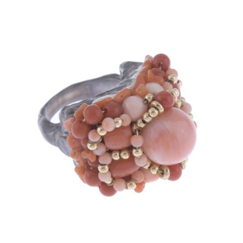 CORAL RING.