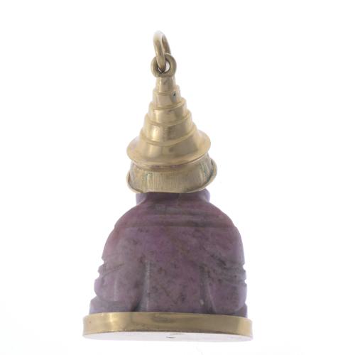 BUDDHA PENDANT IN AGATE.