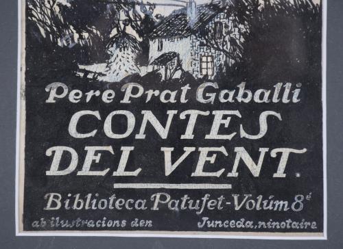 JOAN JUNCEDA (1881-1948). "CONTES DEL VENT", Biblioteca Pat