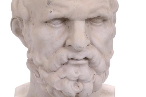 ANTONIO CAMPUZANO Y SOLANS (1919-1988) BUST OF SOCRATES.