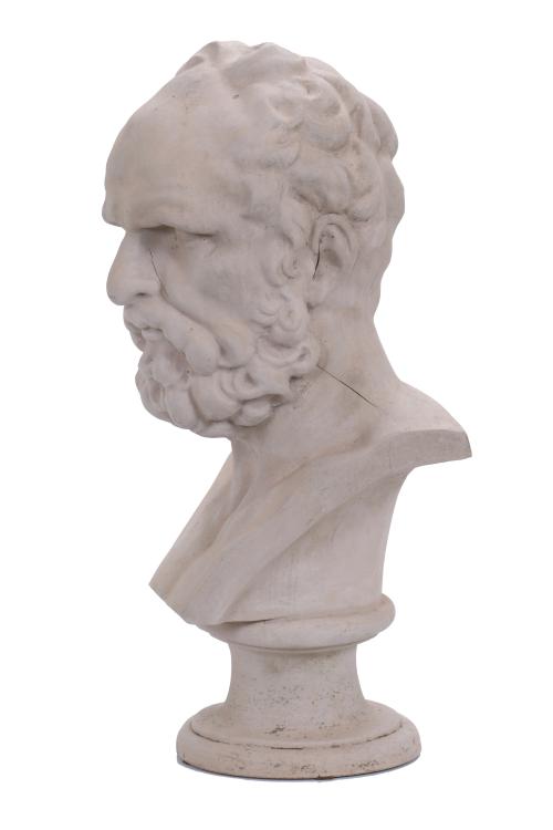 ANTONIO CAMPUZANO Y SOLANS (1919-1988) BUST OF SOCRATES.