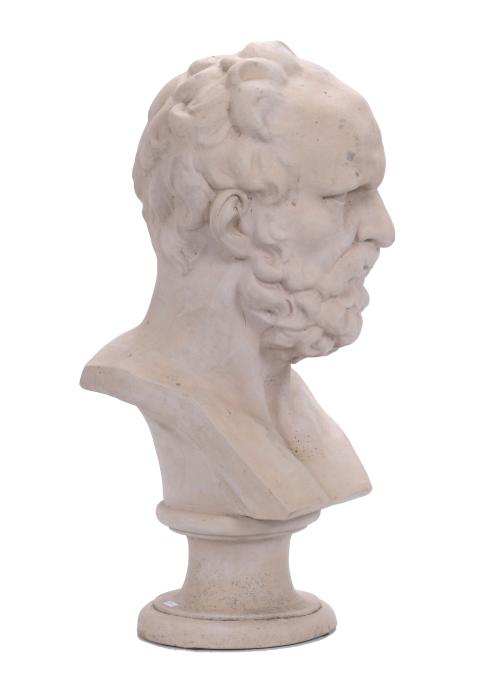 ANTONIO CAMPUZANO Y SOLANS (1919-1988) BUST OF SOCRATES.