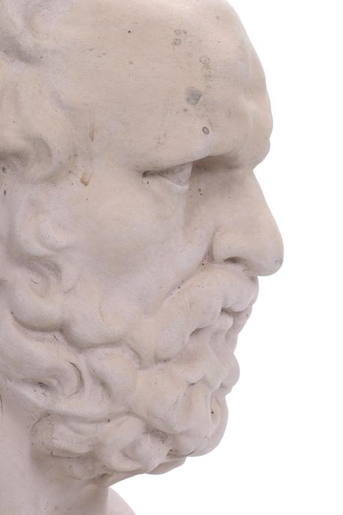 ANTONIO CAMPUZANO Y SOLANS (1919-1988) BUST OF SOCRATES.