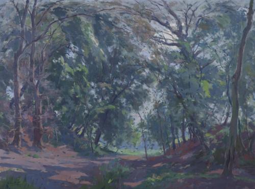 750-RAMON ROCA RICART (1917-2013). "EL BOSQUE", Masía de Casamada, Castellar del Valles, 1952.