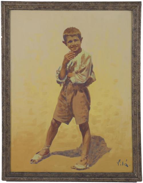 ESCUELA ESPAÑOLA, SIGLO XX. "NIÑO".