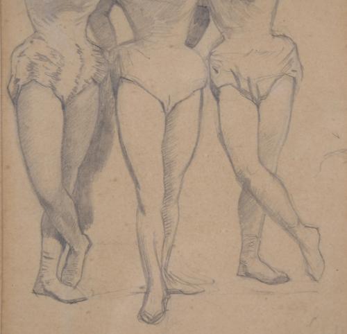 RICARD URGELL (1873-1924). "BALLERINAS".