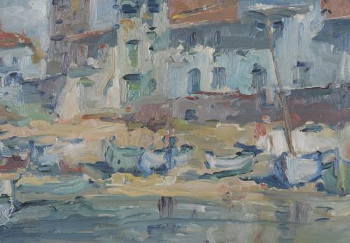 RAIMON ROCA RICART (1917-2013). "CALELLA", 1942.