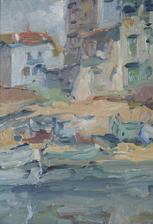 RAIMON ROCA RICART (1917-2013). "CALELLA", 1942.