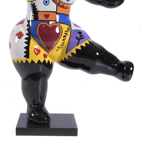 "BAILARINA", SIGUIENDO MODELOS DE NIKI SAINT PHALLE, SIGLO 