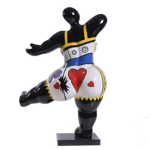 "BAILARINA", SIGUIENDO MODELOS DE NIKI SAINT PHALLE, SIGLO 