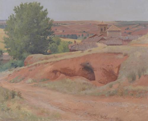 680-20TH CENTURY SPANISH SCHOOL. "LANDSCAPE".