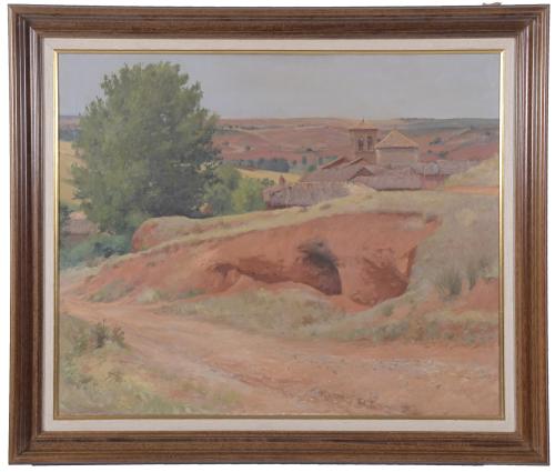 20TH CENTURY SPANISH SCHOOL. "LANDSCAPE".