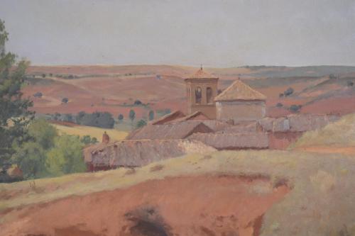 20TH CENTURY SPANISH SCHOOL. "LANDSCAPE".