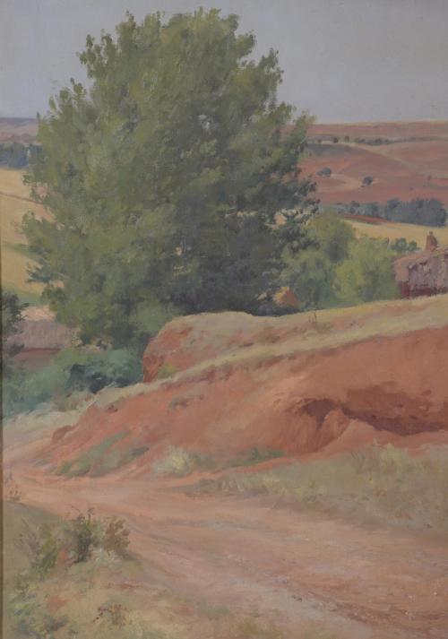 20TH CENTURY SPANISH SCHOOL. "LANDSCAPE".