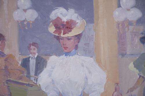 CRUZ LÓPEZ SAGASTA (1951).  "LADY IN WHITE".