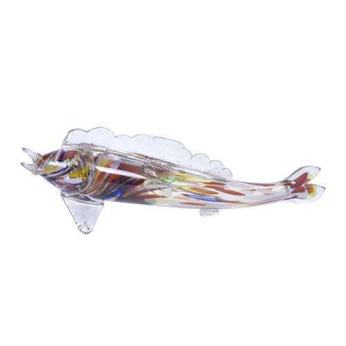 MURANO BLOWN GLASS FISH, 20TH CENTURY.