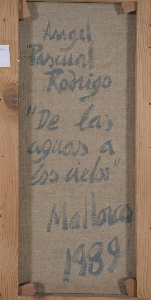 ANGEL PASCUAL RODRIGO (1951).  "DE LAS AGUAS A LOS CIELOS",