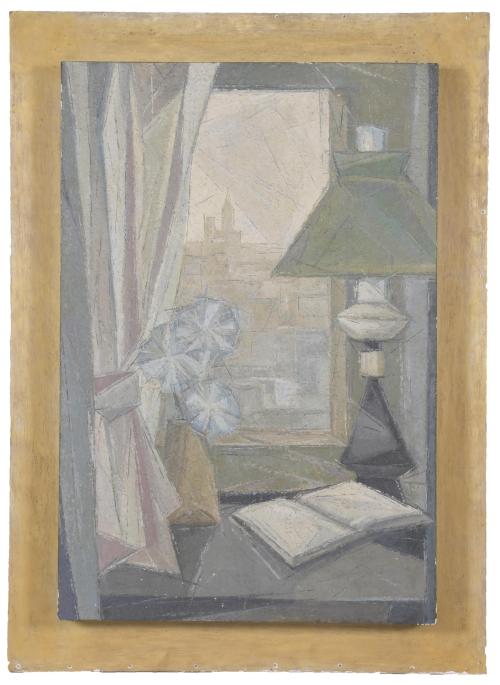 ESCUELA CATALANA, SIGLO XX. "INTERIOR", 1967.