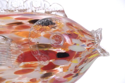 MURANO GLASS FISH, 20TH CENTURY. 