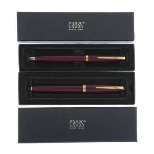 CROSS, FOUNTAIN PEN AND PEN SET.