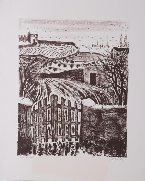 RAFAEL DURÁN BENET (1931-2015). Set of 2 lithographs.