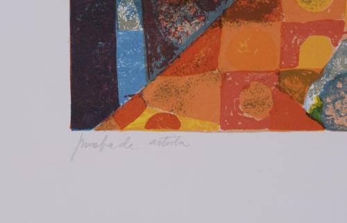 GABRIEL PORTOLÉS (1930).  Set of 4 lithographs.