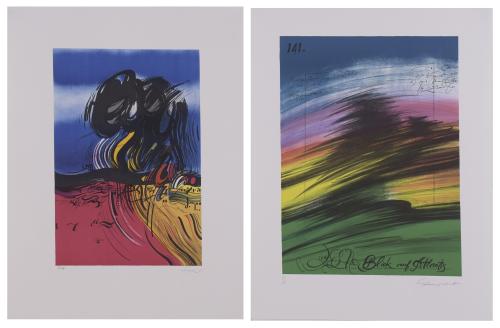 JAIME GENOVART (1941-1994). Set of 2 lithographs.