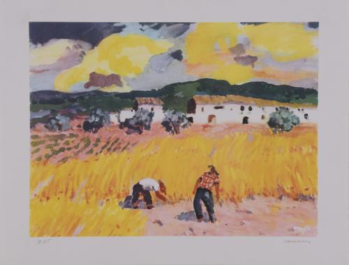 RAMÓN SANVICENS MARFULL (1917-1987). Set of 4 lithographs.