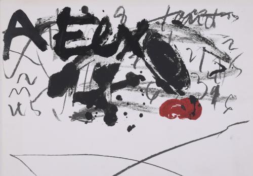 ANTONI TÀPIES (1923-2012). Sin titulo.