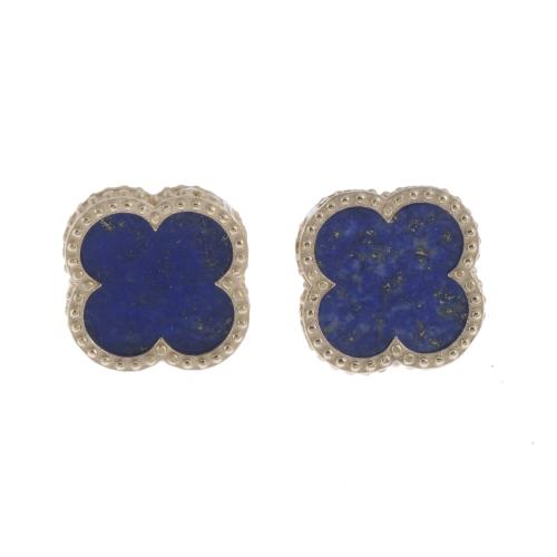 VAN CLEEF STYLE CLOVER EARRINGS, ALHAMBRA