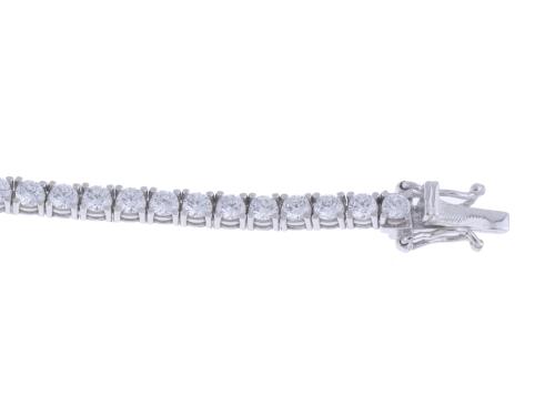 RIVIÉRE BRACELET WITH ZIRCONS