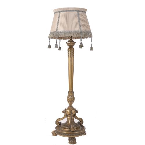 491-LOUIS XVI STYLE FLOOR LAMP, 20TH CENTURY. 