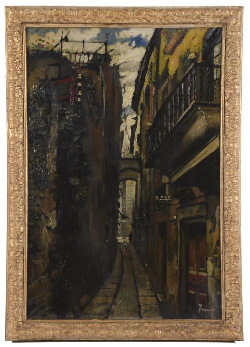 JOSEP TRUCO PRAT (1923) "Calle".