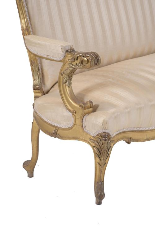 LOUIS XV STYLE COUCH, 20TH CENTURY.