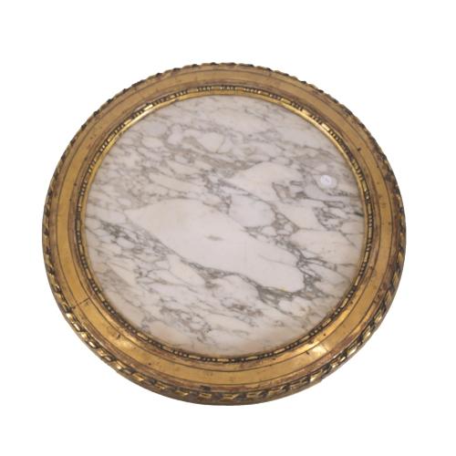 LOUIS XVI STYLE GUERIDON, 20TH CENTURY. 