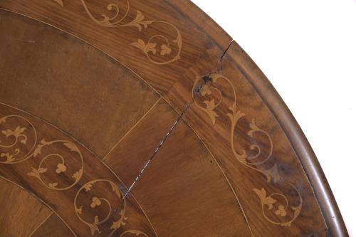 ELIZABETHAN PEDESTAL TABLE, 19TH CENTURY. 