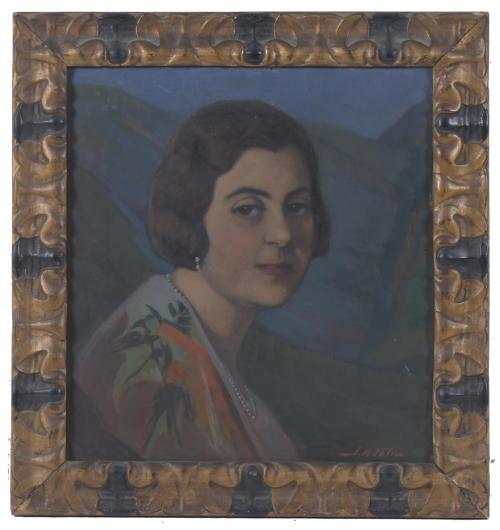 J. M. FELIU (XX). "RETRATO SEÑORA".