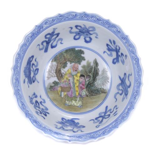 228-CHINESE REPUBLIC BOWL, 20TH CENTURY. 