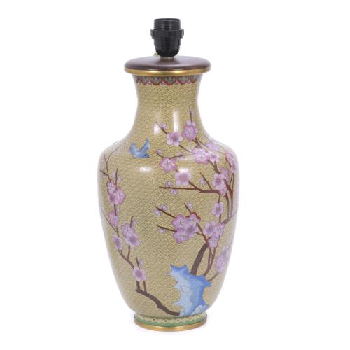 265-CHINESE CLOISONNÉ VASE, 20TH CENTURY. 