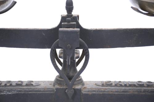 WROUGHT IRON WEIGHT SCALES.